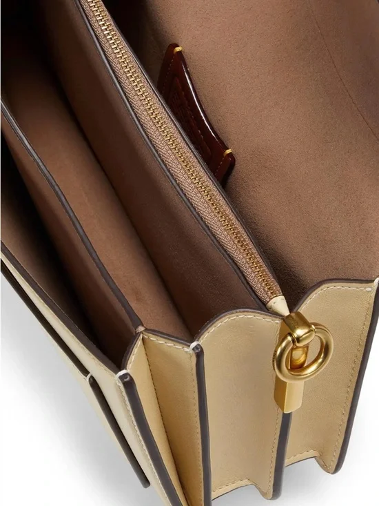 Coach Tabby Twisted Shoulder Bag, color moonlight.  NWT - Picture 4 of 5